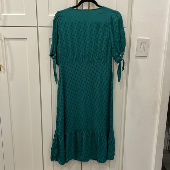 NWT Maeve by Anthropologie Eudora Turquoise Dress - Picture 10 of 15